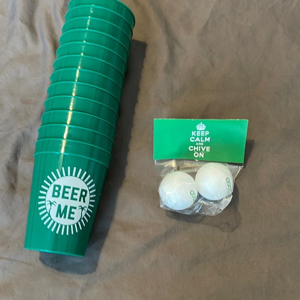 Chive Members Only Beer Pong Set